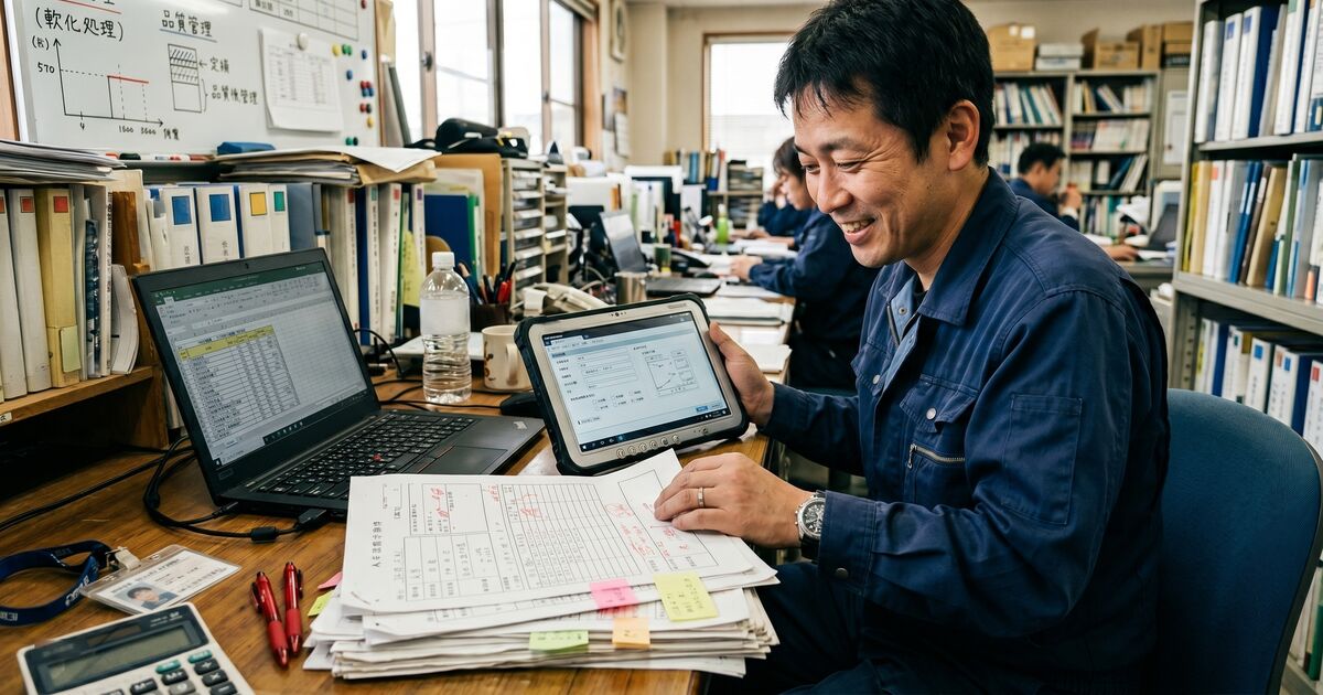 既存帳票、作り直さなくて大丈夫です。Excel・PDFから始める帳票電子化