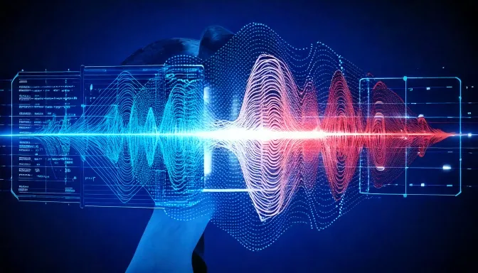 生成AIによる音声認識のイメージ