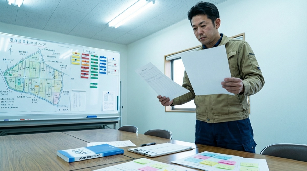 農業法人のGAP対応における栽培管理記録の課題